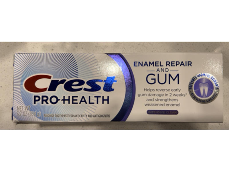 Crest Pro-Health Enamel Repair & Gum Toothpaste, Intensive Clean, 3.7 oz/104 g