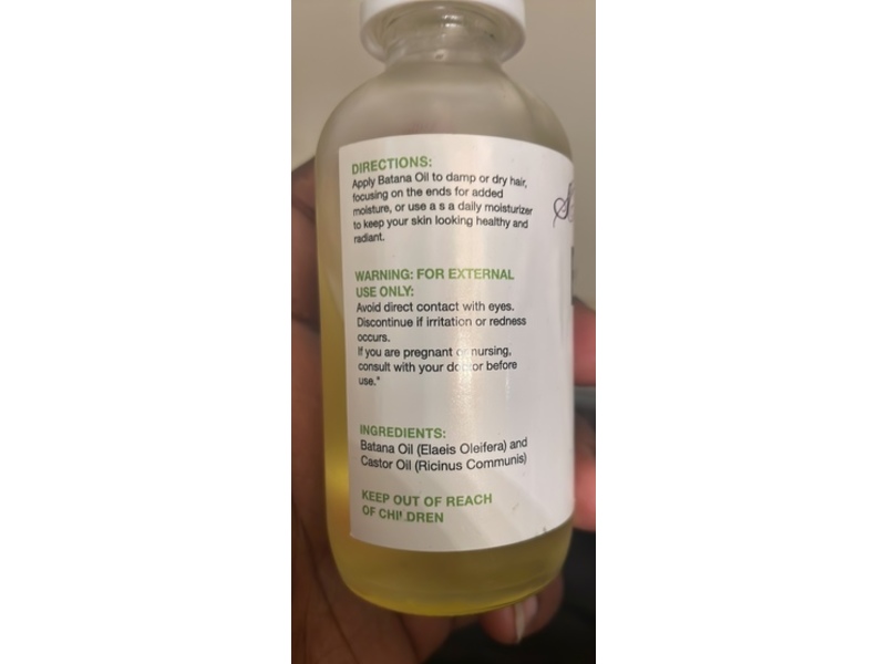 Star Care Virgin Batana Oil, 4 oz/120 mL