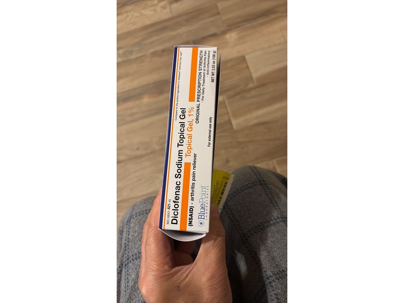 Diclofenac Sodium Topical Gel, 1%, 3.53 oz (100 gm), Blue Point Laboratories (Rx)