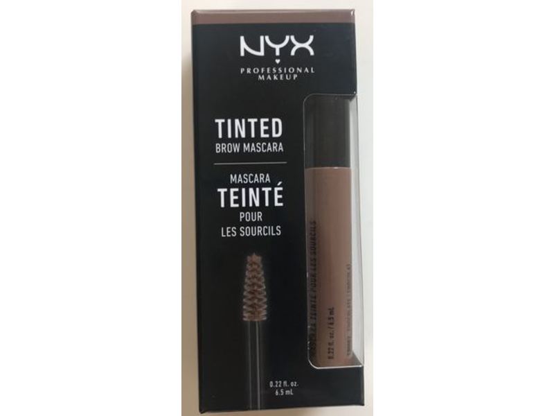 Nyx Professional Makeup Tinted Brow Mascara, Chocolate, 0.22 fl oz/6.5 mL