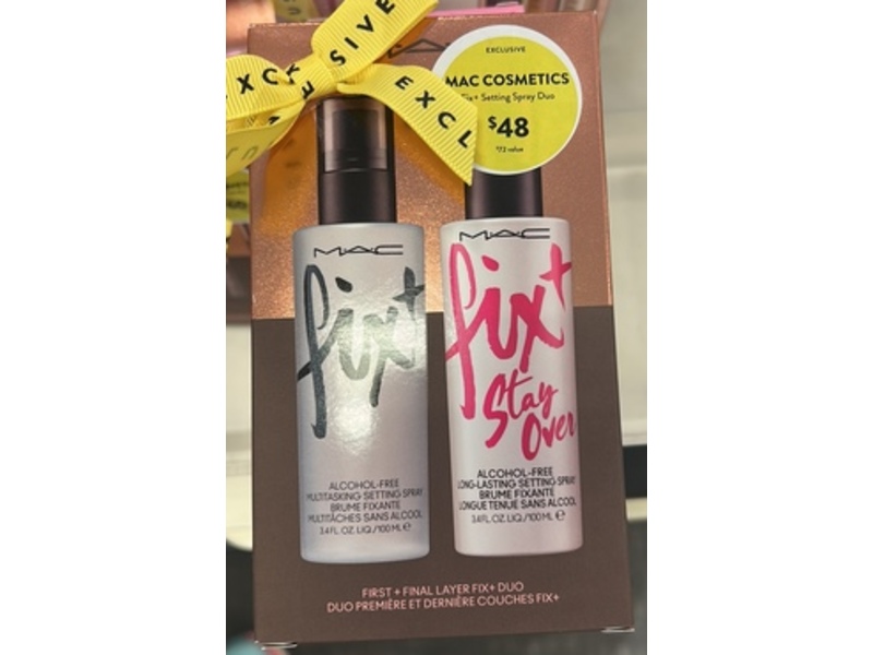 MAC Cosmetics Fix + Setting Spray Duo, 3.4 fl oz/100 mL