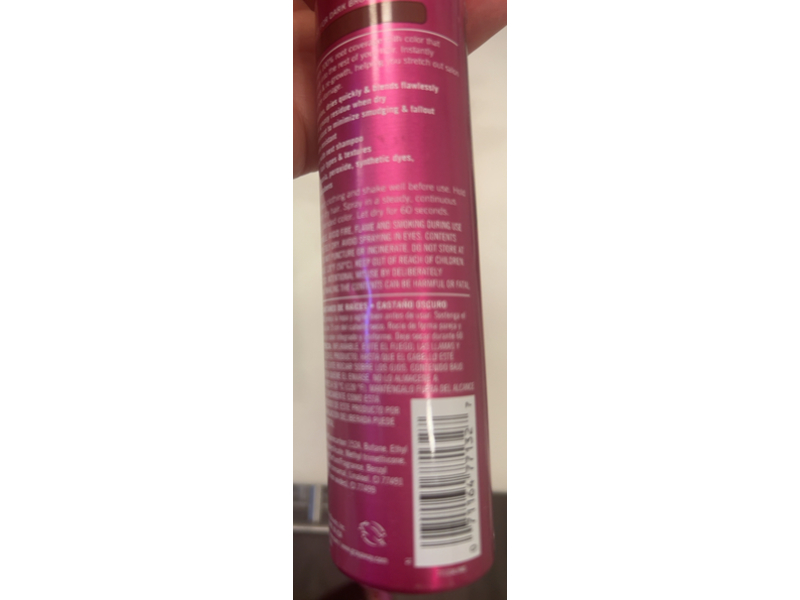 Gray Away Instant Root Cover Up Spray, Dark Brown, 2.5 oz/70.8 g