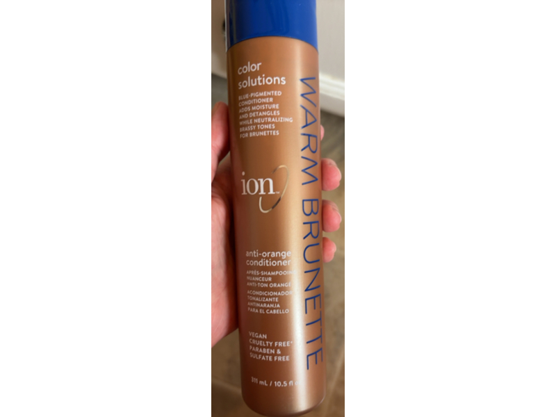 Ion Warm Brunette Toning Conditioner,10.5 fl oz/311 mL