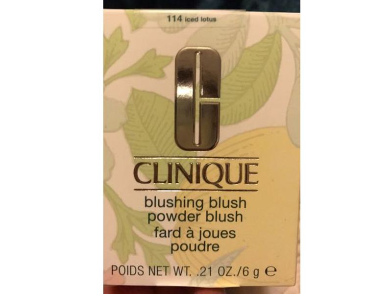 Clinique Blushing Blush Powder Blush, 114 Iced Lotus, 0.21 oz/6 g