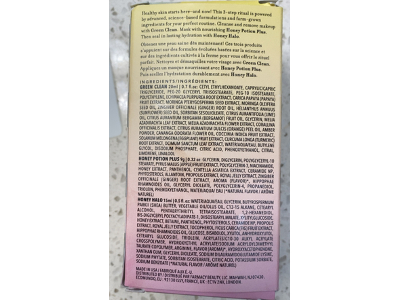 Farmacy Beauty Insider, Green Clean, Honey Halo, Honey Potion Plus, Set