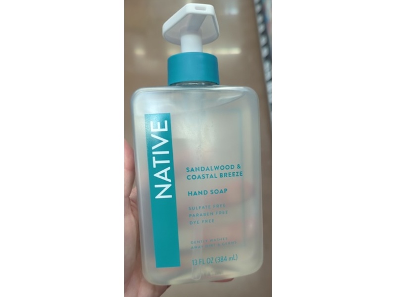 Native Hand Soap, Sandalwood & Coastal Breeze, 13 fl oz/384 mL