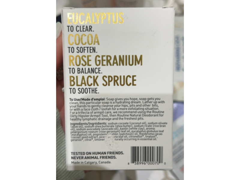 Routine Natural The Curator Bar Soap, 4.6 oz/130 g