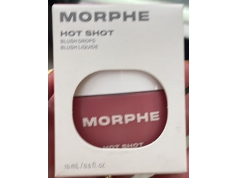 Morphe Hot Shot Blush Drops, Fles Symbol, 0.05 fl oz/15 mL