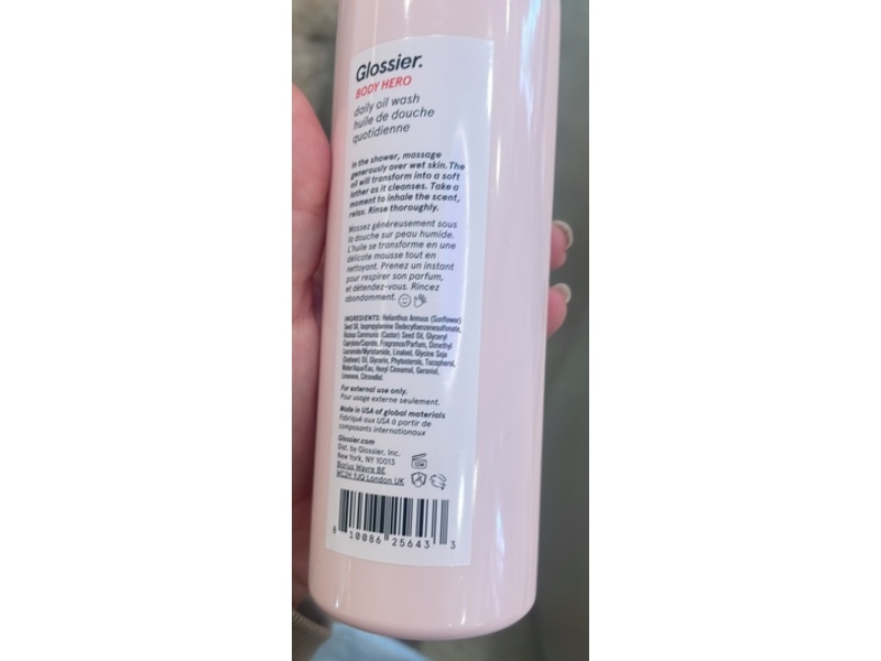 Glossier Body Hero Body Wash, 8.4 fl oz/250 mL