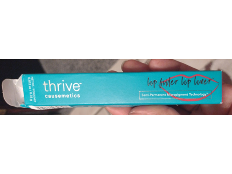 Thrive Causemetics Lip Fuller Lip Liner, Ghizlan Plum Mauve, 0.35 g