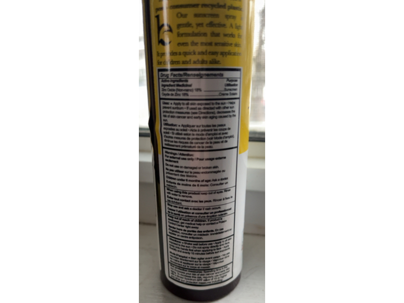 Beauty By Earth Mineral Sunscreen Spray, SPF 30, 6 fl oz/177 mL