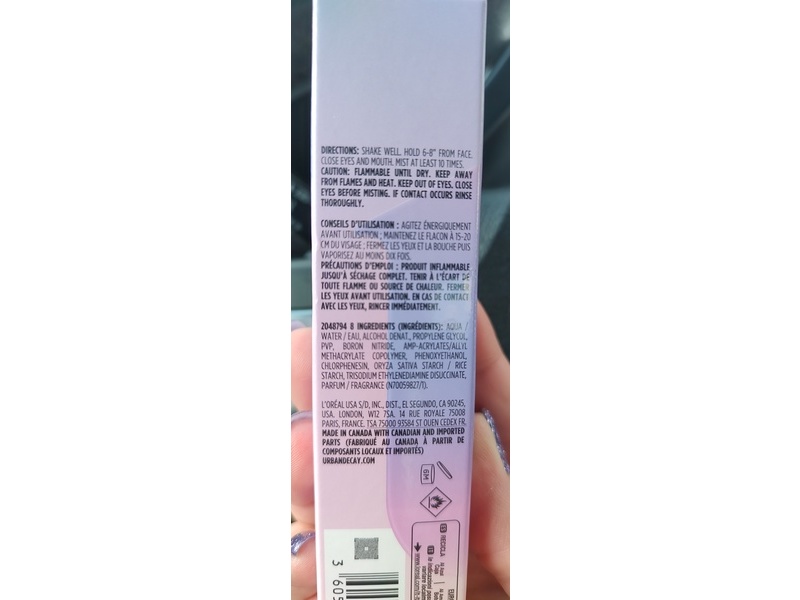 Urban Decay All Nighter Makeup Setting Spray, 1 fl oz/30 mL