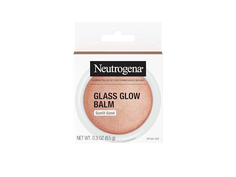 Neutrogena Glass Glow Balm, Sunlit Sand, 0.3 oz/8.5 g