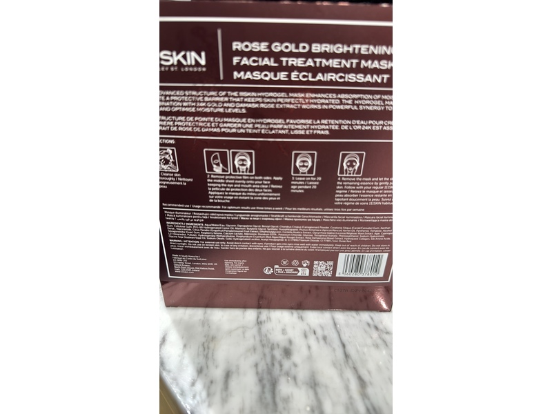 111Skin Brightening Facial Treatment Mask, Rose Gold, 30 mL