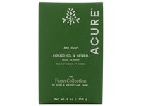 Acure Avocado Oil & Oatmeal Bar Soap, 4 oz/113 g - Image 2