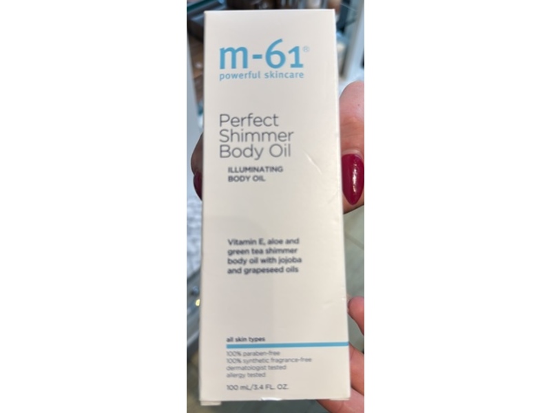 m-61 Perfect Shimmer Body Oil, 3.4 fl oz/100 mL