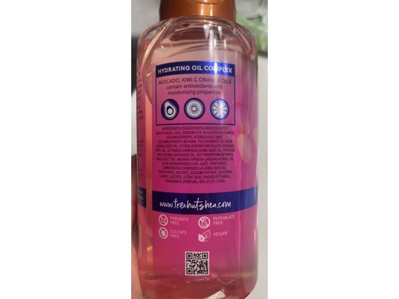 Tree Hut Foaming Gel Wash, Moroccan Rose, 18 fl oz/532 mL