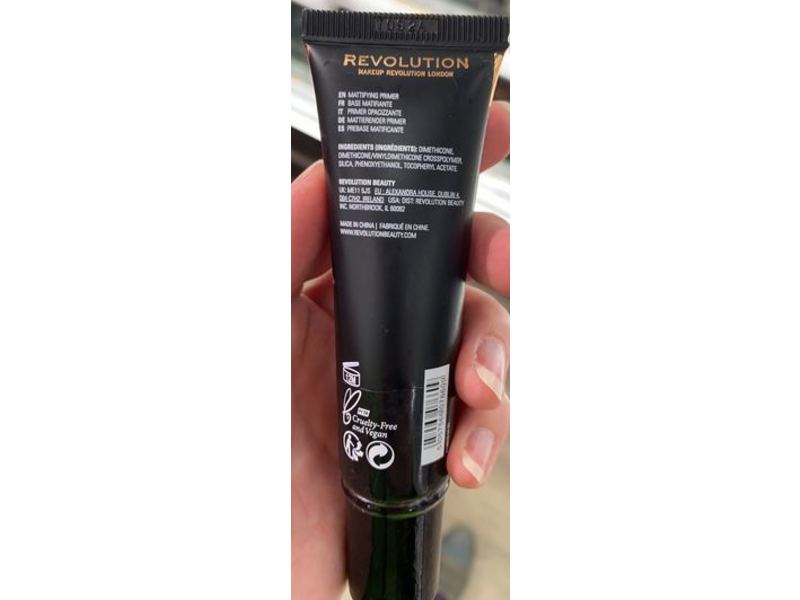 Makeup Revolution Mattify Matte & Fix Primer, 0.94 fl oz/28 mL