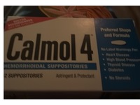 Calmol 4 Hemorrhoidal Suppositories, 12 Count - thumbnail 2