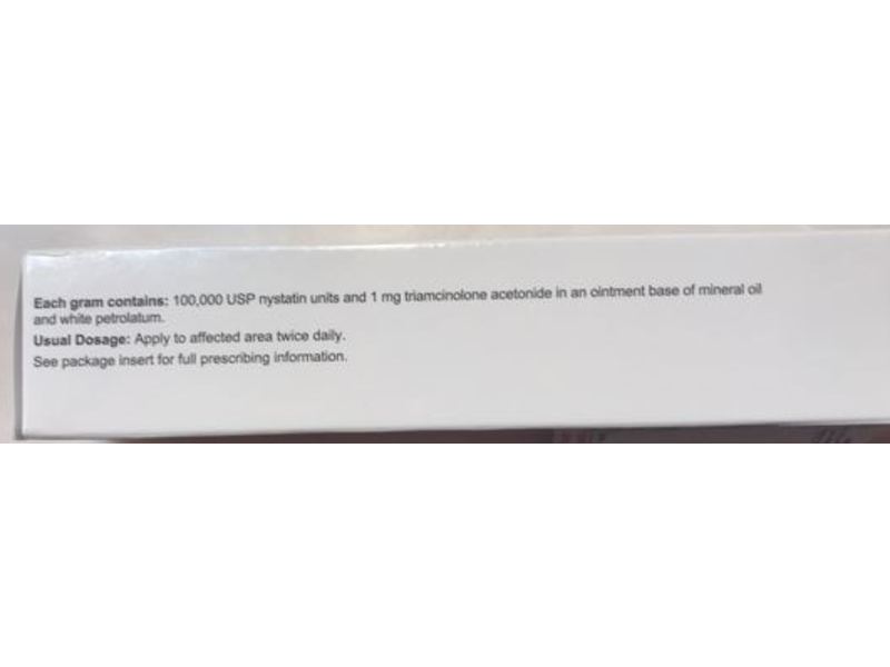Nystatin and Triamcinolone Acetonide Ointment, 30 g, Teligent (RX)