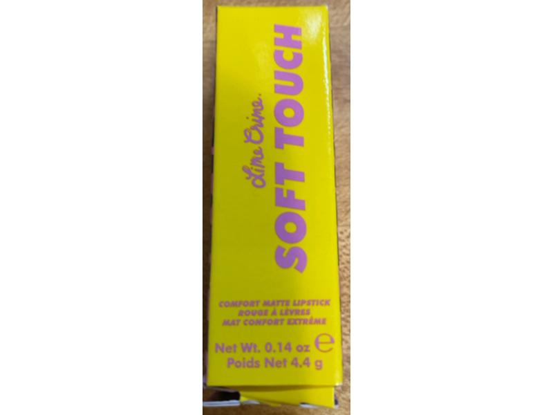 Lime Crime Soft Touch Comfort Matte Lipstick, Stellar Pink, 0.14 oz/4.4 g