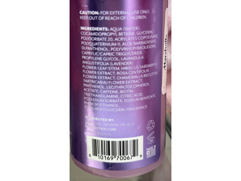 Curltrix What A Curl Wants Curl Enhancing Styling Mousse, 9.5 fl oz/280 mL