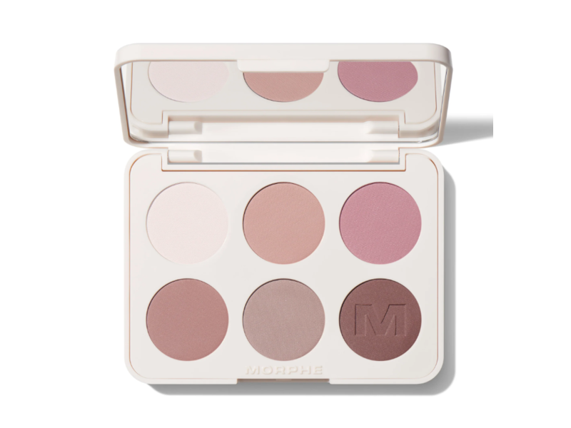 Morphe ChromaPlus 6-Pan Eyeshadow Palette, Mauve Mode, 0.25 oz/7 g
