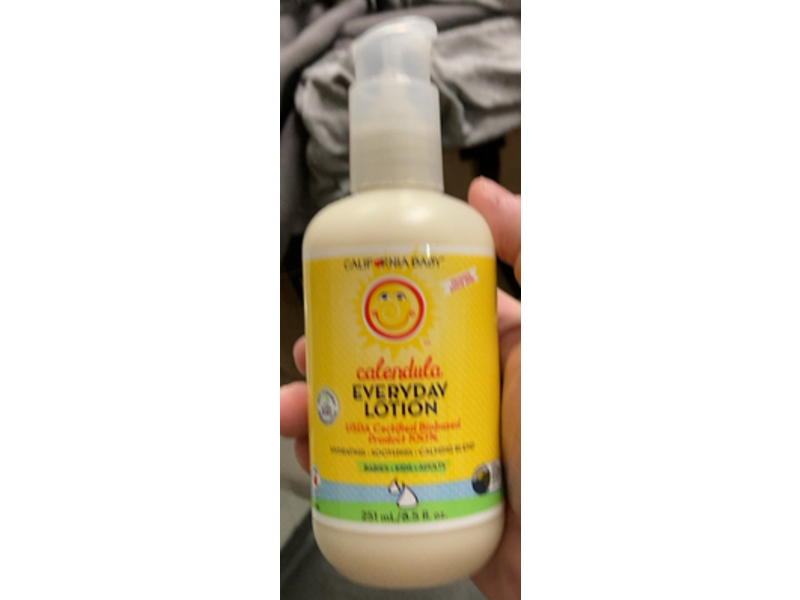 California Baby Calendula Everyday Lotion, 8.5 fl oz/251 mL