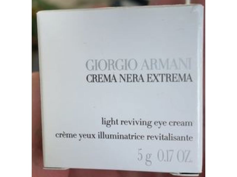 Giorgio Armani Crema Nera Extrema Light Reviving Eye Cream, 0.17 oz/5 g