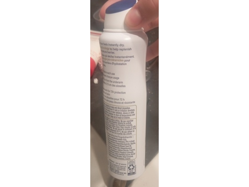 Dove Advanced Care Dry spray, Original, 107 g