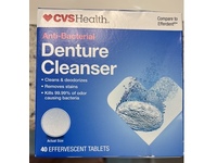 CVS Health Anti-Bacterial Denture Cleanser Tablets, 40 Count - Image 3