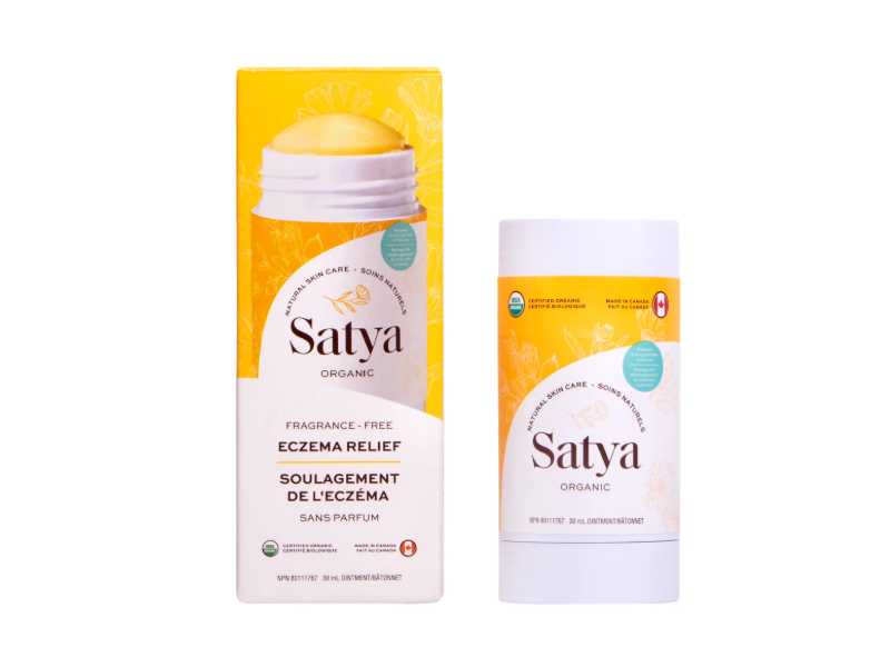 Satya Eczema Relief Stick, Fragrance Free, 30 mL