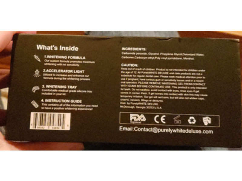 Purely White Deluxe Teeth Whitening Kit