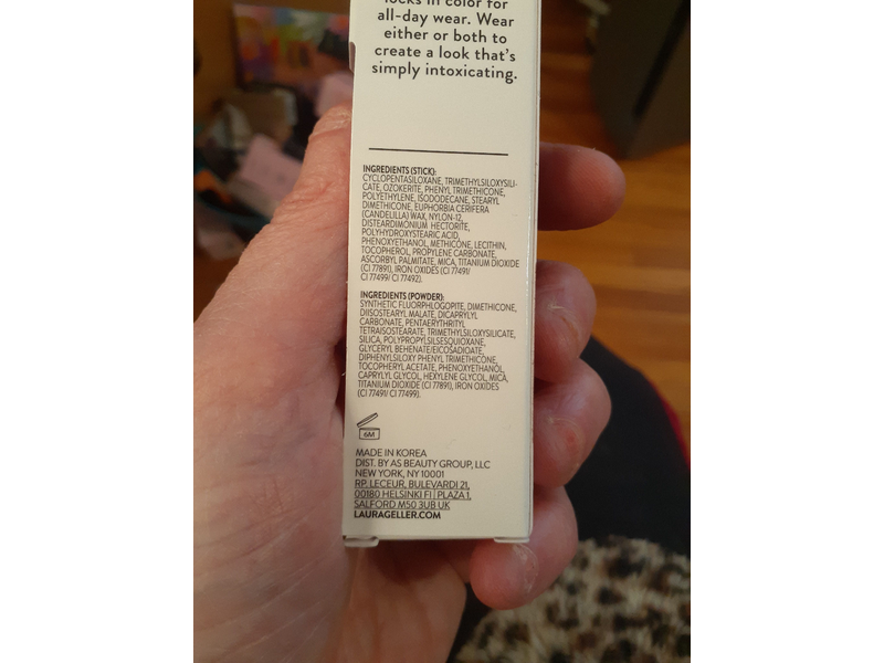 LAURA GELLER NEW YORK Make It A Double Eyeshadow - Cream Eye Shadow Stick and Matching Powder, Brandy