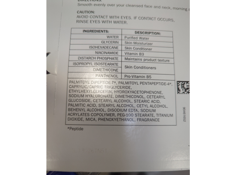 Olay Ultimate Hydrating Moisturizer, Niacinamide + Collagen Peptide 24, 3.4 oz/96 g, Pack Of 2