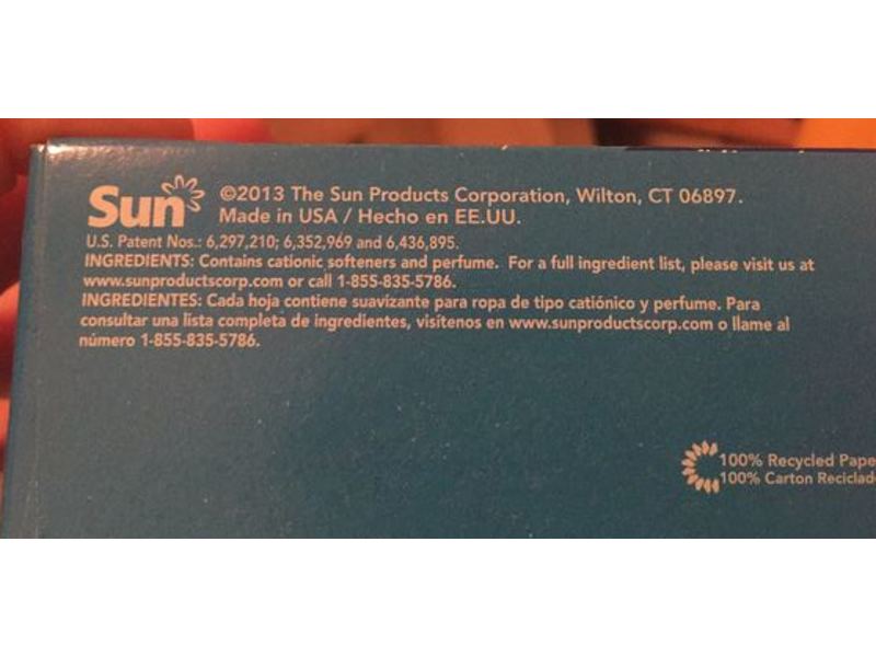 Snuggle Dryer Sheets, Blue Sparkle, 120 Count