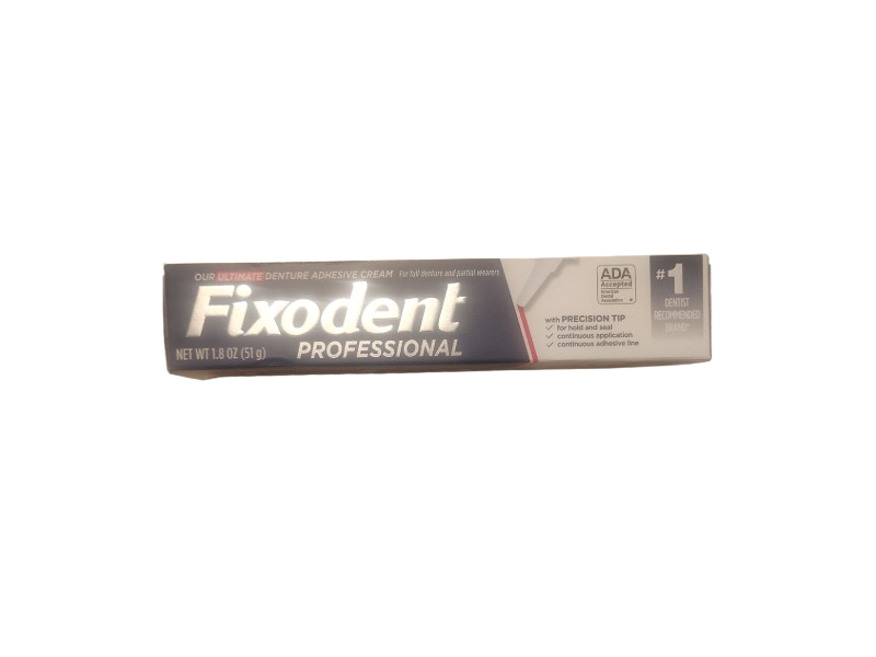 Fixodent Professional Ultimate Denture Adhesive Cream, 1.8 oz/51 g