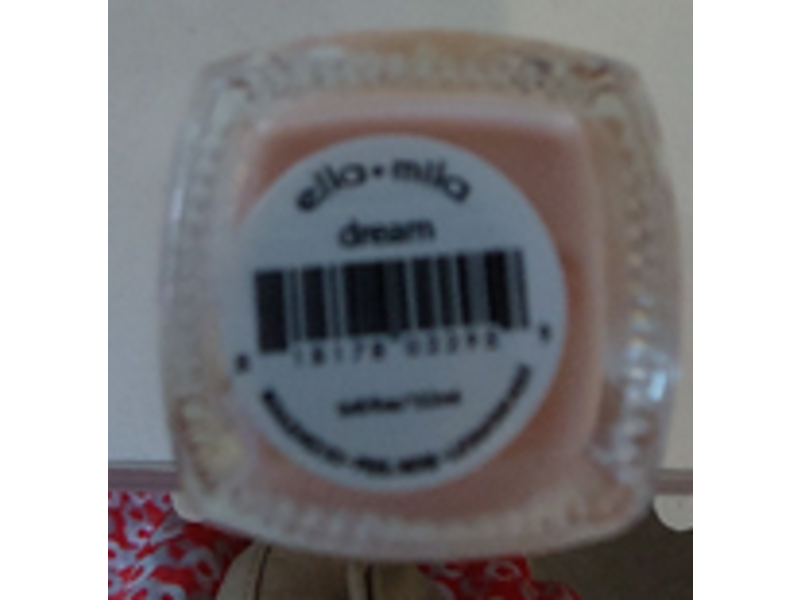 Ella+Mila Sheer Nail Polish, Dream, 0.45 fl oz