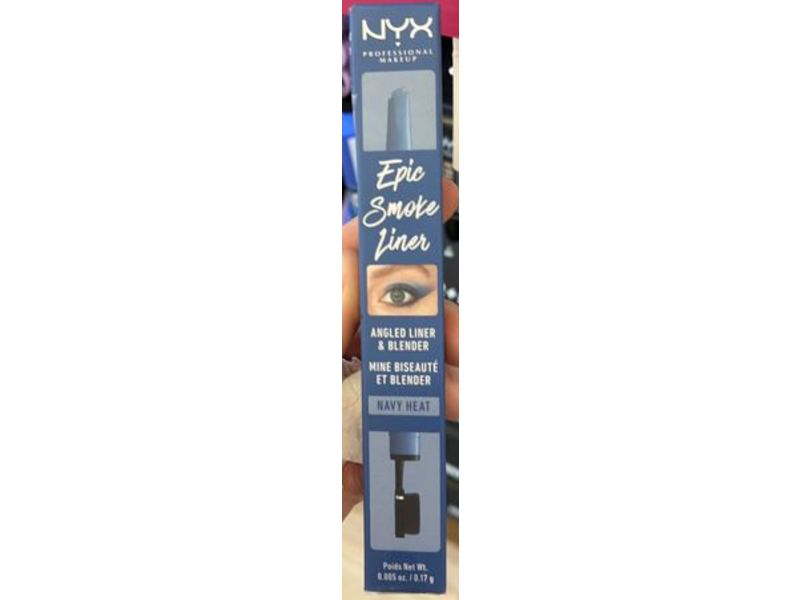 NYX Professional Makeup Epic Smoke Liner, Navy Heat, 0.005 oz/0.17 g