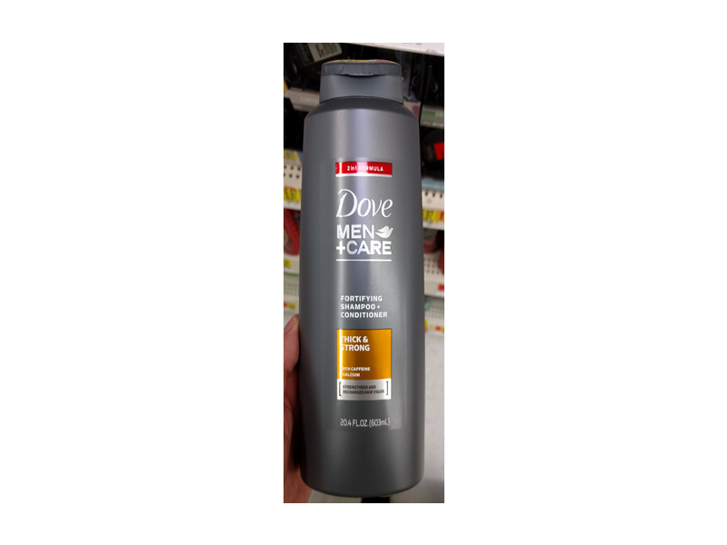 Dove Men + Care Thick & Strong Fortifying Shampoo + Conditioner, 20.4 fl oz