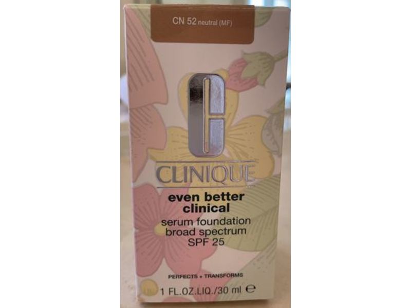 Clinique Even Better Clinical Serum Foundation, SPF 25, CN 52 Neutral, 1 fl oz/30 mL