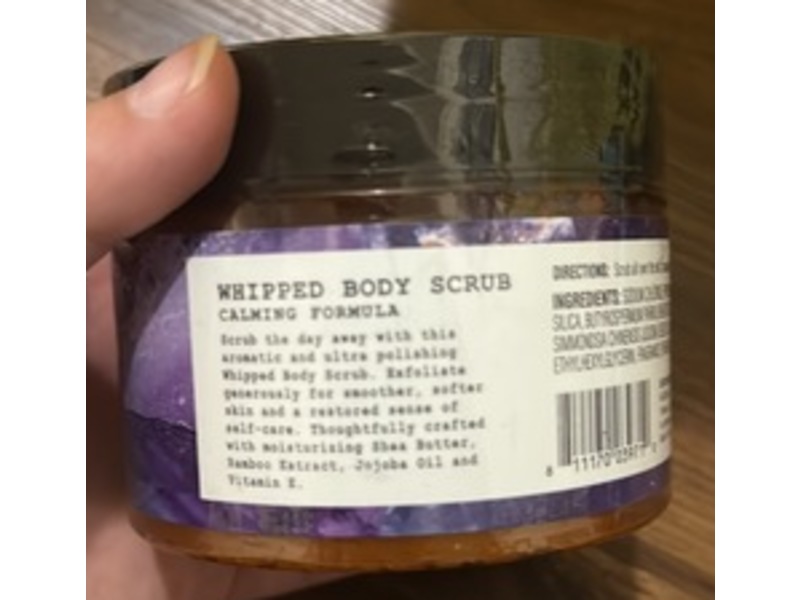 Five Deep Breaths Whipped Body Scrub, Lavender & Chamomile, 10 oz/283.5 g