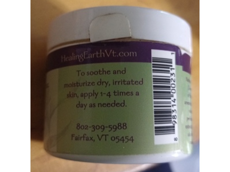 Healing Earth Vermont Herbals Eczema Salve, 2 oz