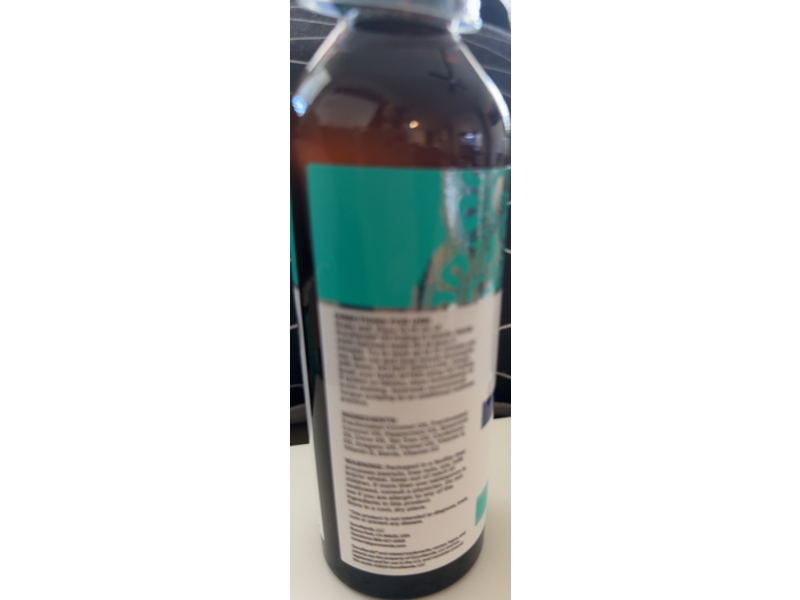 Guru Nanda Oil Pulling Oral Rinse, Coconut + Mint, 8 fl oz/237 mL