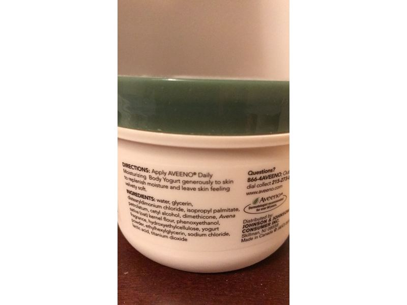 Aveeno Daily Moisturizing Body Yogurt, 7 oz/198 g