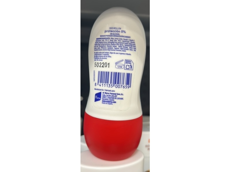 Lactovit Lactourea Deodorant Roll-On, 1.7 fl oz/50 mL