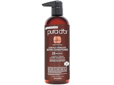 Pura D'or Biotin Conditioner, 16 fl oz/473 mL