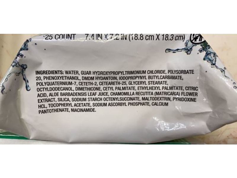 Walgreens Sensitive Facial Wipes , 25 Count