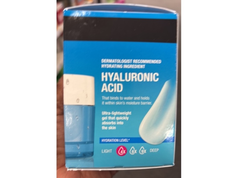 Neutrogena Hydro Boost Water Gel, Hyaluronic Acid, 1.7 oz/ 48 g