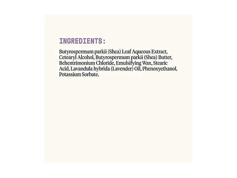 Alaffia Everyday Shea Conditioner, Shea Butter, Lavender, 16 fl oz/473 mL